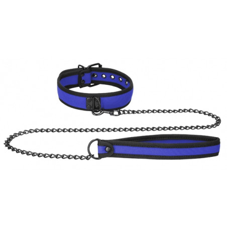 Collier Néoprène OUCH PUPPY Bleu