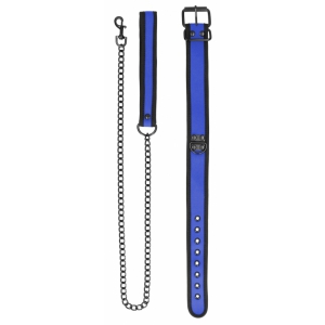 Collier Néoprène OUCH PUPPY Bleu