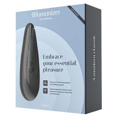 Stimulateur de clitoris WOMANIZER Classic 2 Noir
