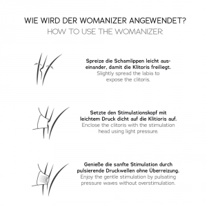 Stimulateur de clitoris WOMANIZER Classic 2 Noir