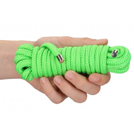 Corde de bondage phosphorescente GLOW ROPE 5M
