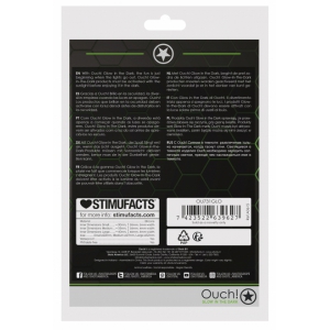 Lot de 3 cockrings phosphorescent GLOW ANNELS 20-30mm