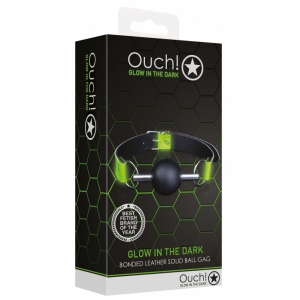 Bâillon Boule phosphorescent GLOW 45mm