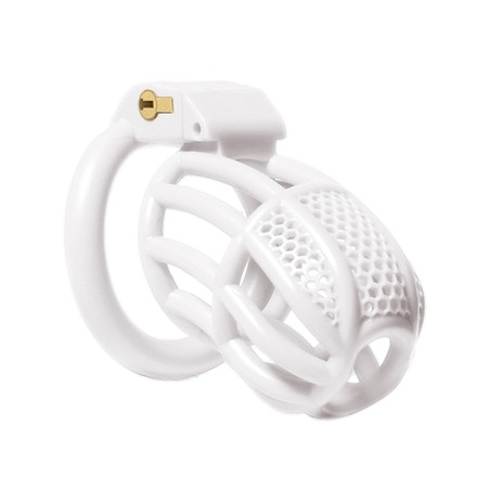 Cage de chasteté NETIA Blanche M 7.5 x 3.1cm