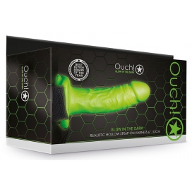 Gode ceinture phosphorescent GLOW 15 x 4.2cm 2