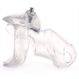 Cage de Chasteté PRESSKEY L 8.5 x 3.3cm 2