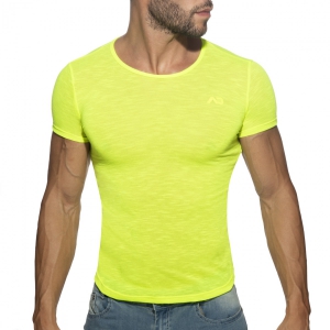 T-shirt THIN FLAME Jaune Fluo