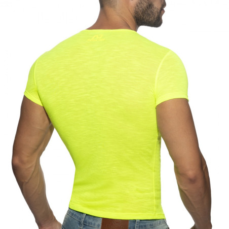 T-shirt THIN FLAME Jaune Fluo