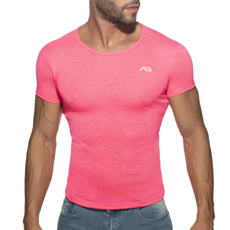 T-shirt THIN FLAME Rose fluo