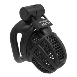 Cage de chasteté COMBIA 6.5 x 3.3cm Noir