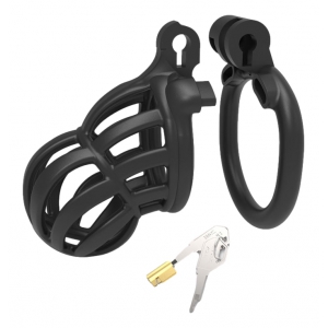 Cage de chasteté NARRA 8 x 3.6cm Noir