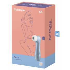Stimulateur de clitoris PRO 2 Satisfyer Bleu 2