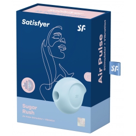 Stimulateur de clitoris SUGAR RUSH Satisfyer Bleu 2