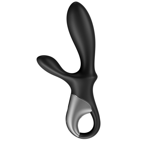 Stimulateur de prostate connecté HEAT CLIMAX + Satisfyer 11 x 3.5cm