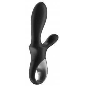 Stimulateur de prostate connecté HEAT CLIMAX + Satisfyer 11 x 3.5cm