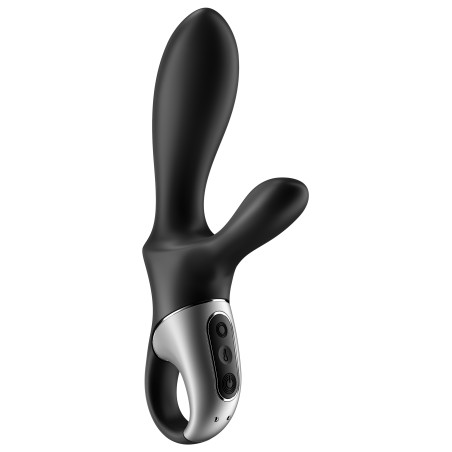 Stimulateur de prostate connecté HEAT CLIMAX + Satisfyer 11 x 3.5cm