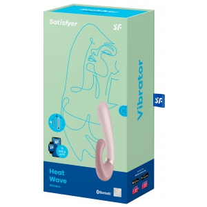 Stimulateur Point G connecté HEAT WAVE Satisfyer 14 x 3.5cm