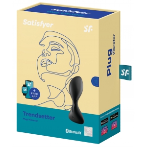 Plug vibrant connecté TRENDSETTER Satisfyer 7 x 3.5cm