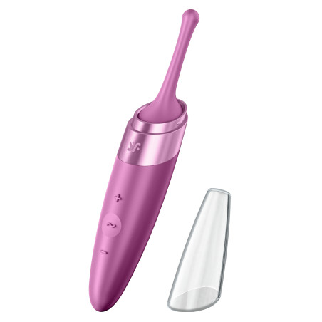 Stimulateur TWIRLING DELIGHT Satisfyer 17cm Violet