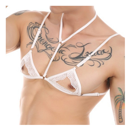 Mini Soutien-gorge WATCH TETONS Blanc