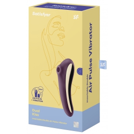 Stimulateur de clitoris DUAL KISS Satisfyer 2