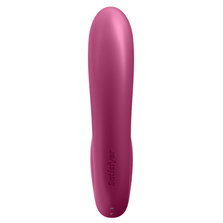 Stimulateur de clitoris connecté SUNRAY Satisfyer Framboise
