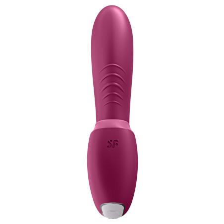 Stimulateur de clitoris connecté SUNRAY Satisfyer Framboise