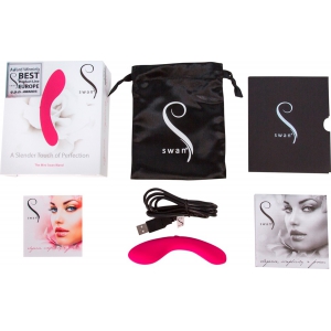 Mini Vibro SWAN 12cm Rose