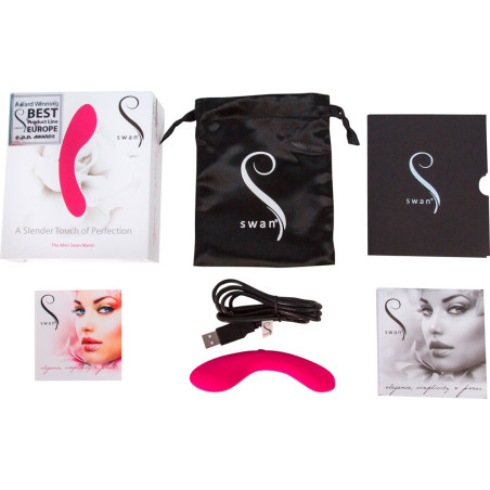 Mini Vibro SWAN 12cm Rose