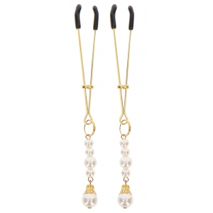 Pince-Tétons TWEEZERS PEARLS Taboom Dorées