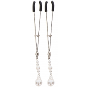 Pince-tétons TWEEZERS PEARLS Taboom Argentées
