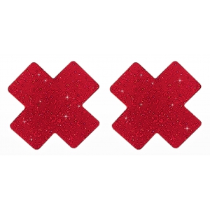 Cache-seins adhésifs X COVER Taboom Rouges