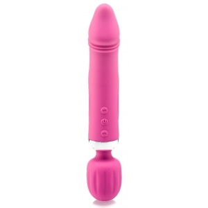 Vibro Wand DOUBLE FUN 17.5 x 4.5cm Rose 
