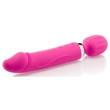 Vibro Wand DOUBLE FUN 17.5 x 4.5cm Rose 