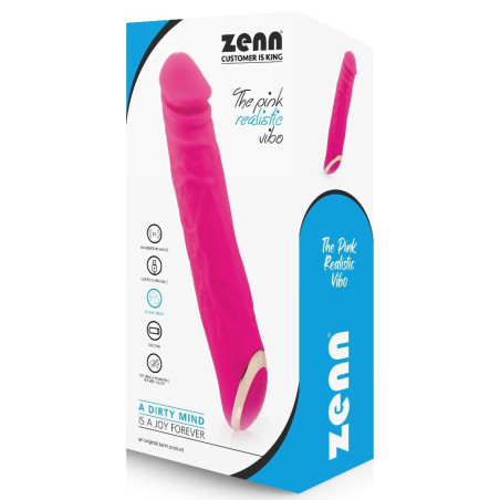 Gode vibrant THE PINK 17 x 3.6cm Rose