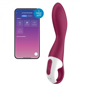 Vibro connecté HEATED THRILL Satisfyer 20 x 3.5cm 