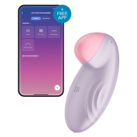 Stimulateur de clitoris connecté TROPICAL TIP Satisfyer 