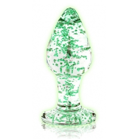 Plug en verre Phosphorescent BUTT GLOW S 6 x 2.7cm 2