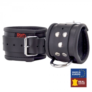 Menottes en cuir pour Poignets Noir