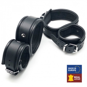 Menottes de retenue en cuir