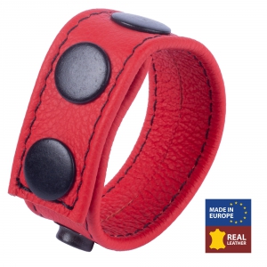 Cockring en cuir COCKY Rouge