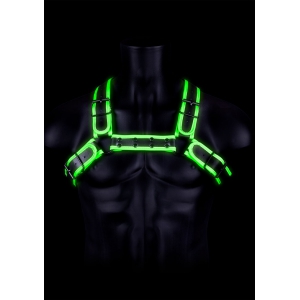 Harnais phosphorescent GLOW BUCKLE Noir