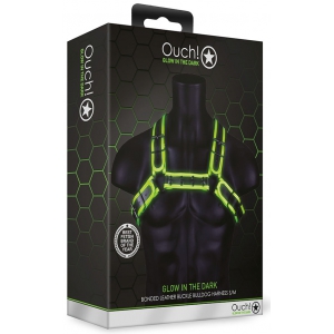 Harnais phosphorescent GLOW BUCKLE Noir