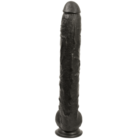 Long gode XXL Dick Rambone 34 cm Noir
