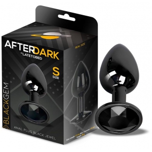 Plug Bijou AFTERDARK S 6 x 2.7cm Noir