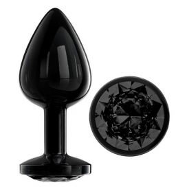 Plug Bijou AFTERDARK M 7 x 3.3cm Noir
