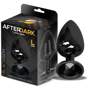 Plug Bijou AFTERDARK L 8 x 4cm Noir