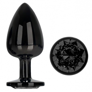 Plug Bijou AFTERDARK L 8 x 4cm Noir