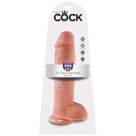 Gode XL King Cock 24cm en couleur chair 2