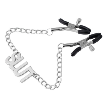 Pince-Tétons avec plaque SLUT 38cm